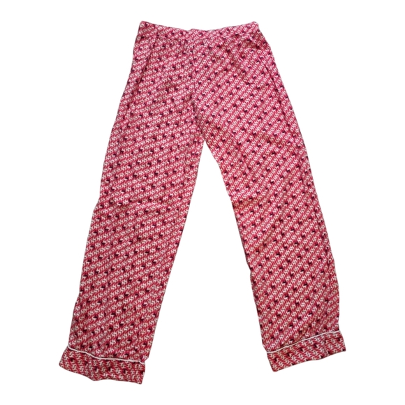 Victoria's Secret Deer 2 Piece Pajamas Pink White Black Size XS - Picture 10 of 16